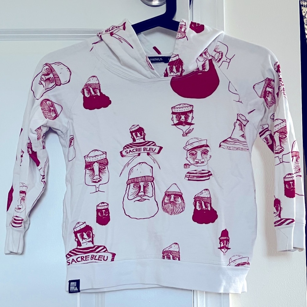 MIMA / Mini Maximus “Sacre Bleu” hoodie | size 5/6